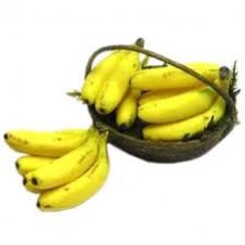 A Basket of Full Banana Fruits